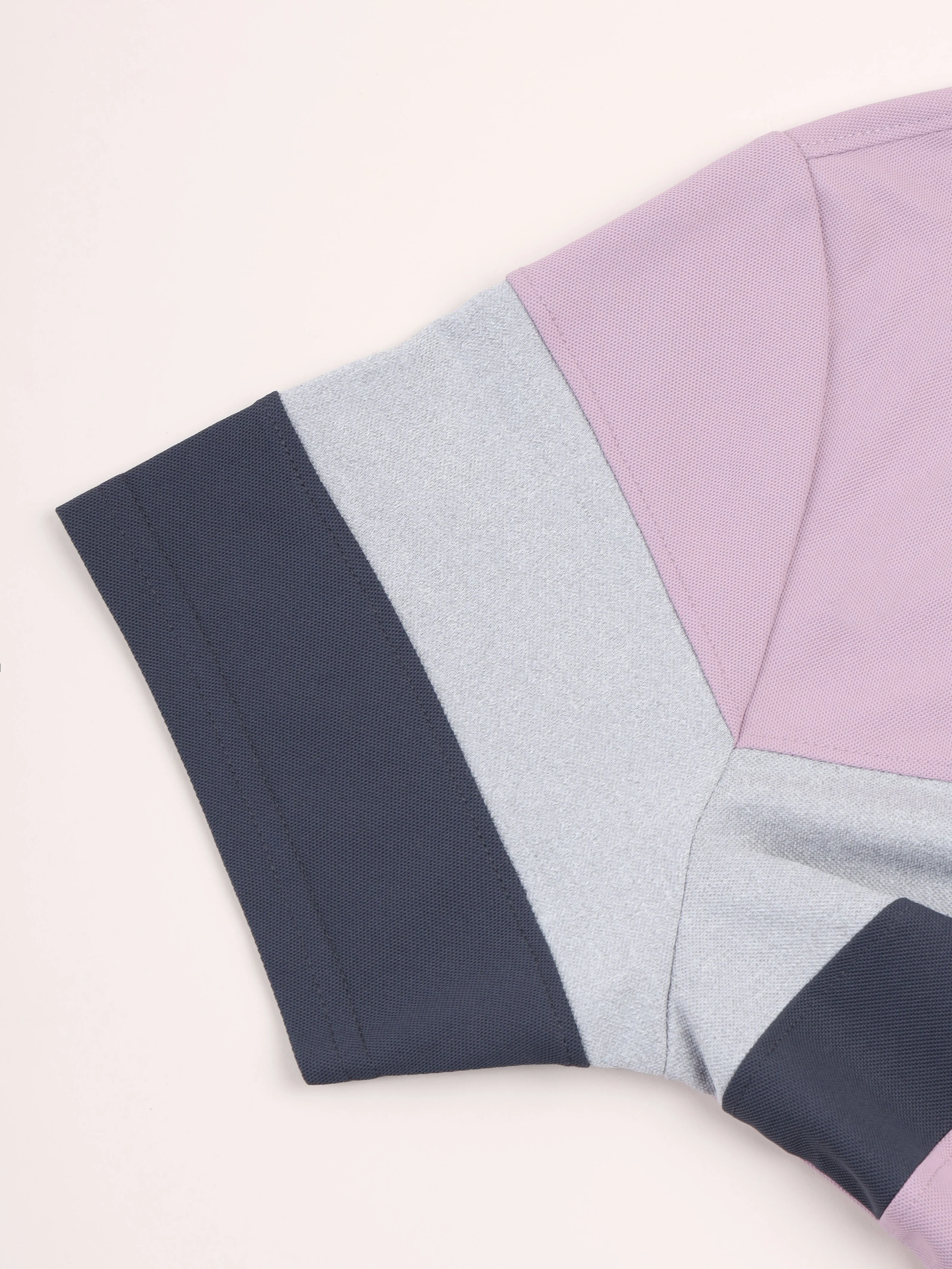 Men Colorblock Slim Fit Crew Neck T-shirt with MATPIQ - Image 10