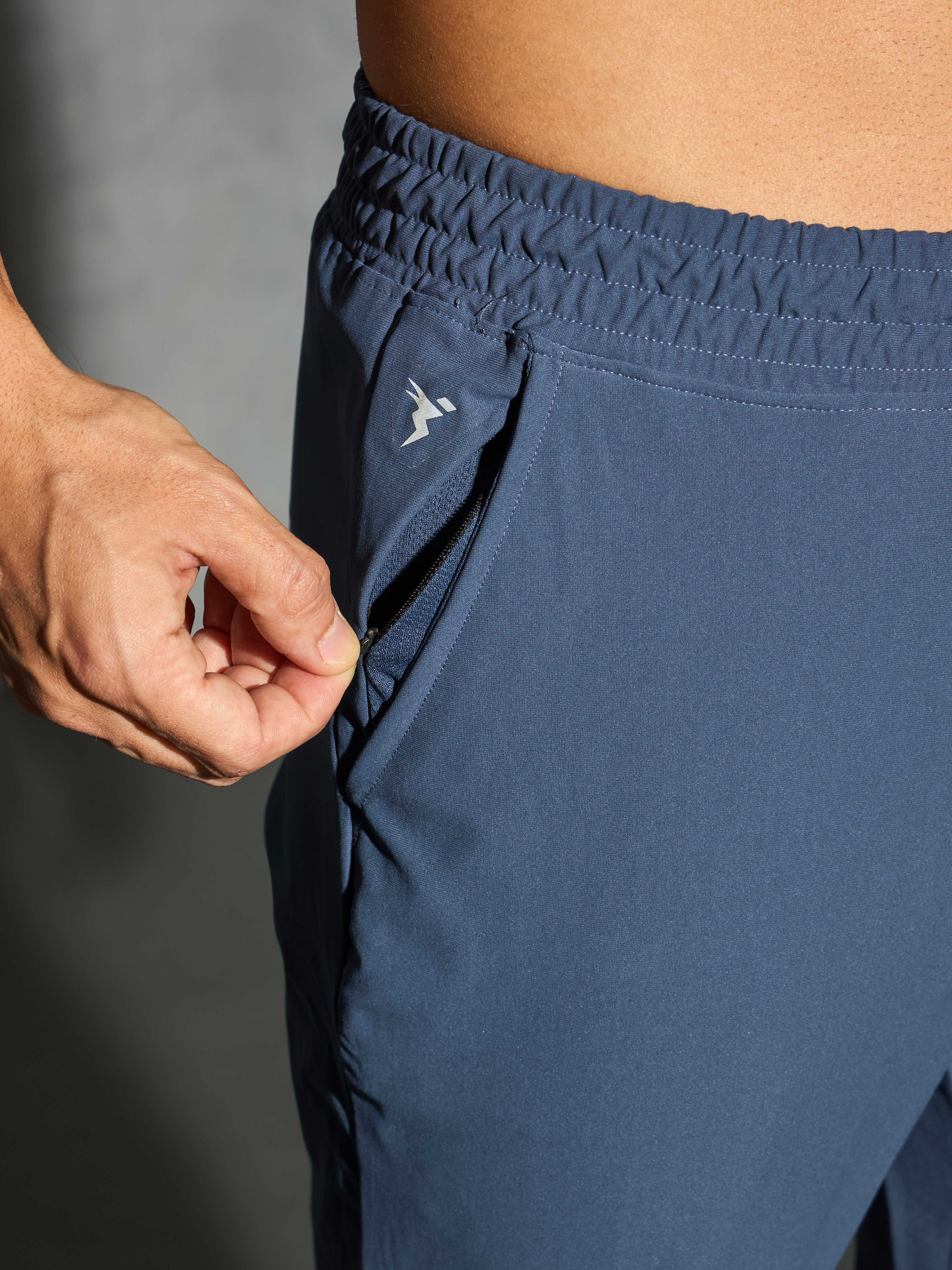 Men Solid Relax Fit Trackpants with DURACOOL+ - Image 4