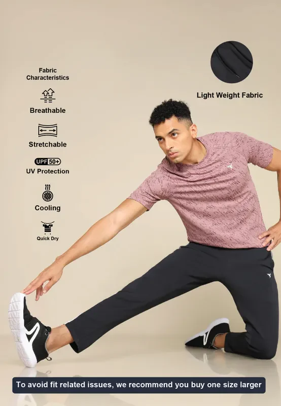 Men Colorblock Slim Fit Trackpants with ELASTO PLUS - Image 4