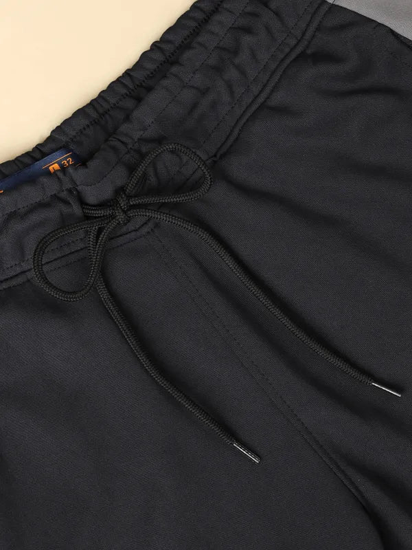 Men Colorblock Slim Fit Trackpants with ELASTO PLUS - Image 7