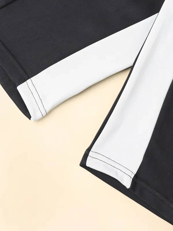 Men Colorblock Slim Fit Trackpants with ELASTO PLUS - Image 9