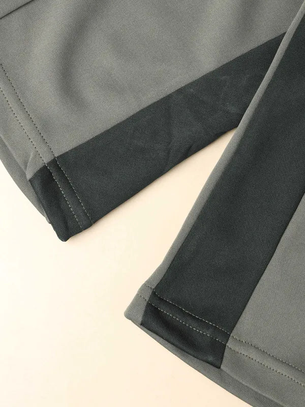 Men Colorblock Slim Fit Trackpants with ELASTO PLUS - Image 9