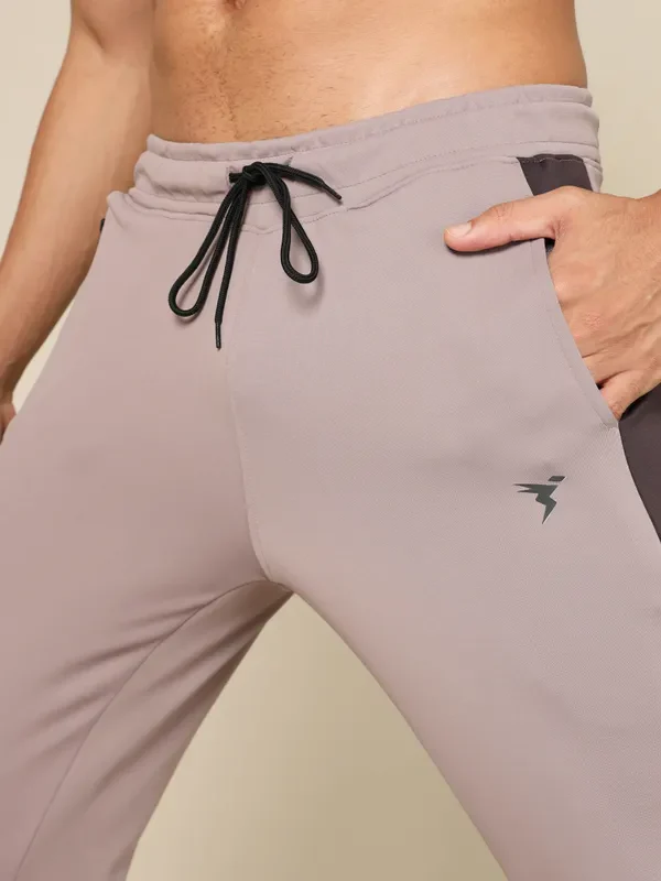 Men Colorblock Slim Fit Trackpants with ELASTO PLUS - Image 6