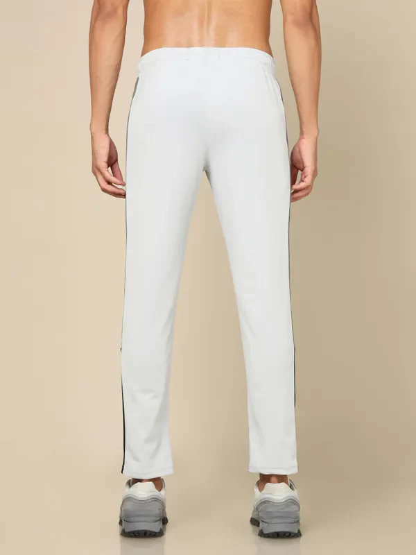 Men Colorblock Slim Fit Trackpants with ELASTO PLUS - Image 3