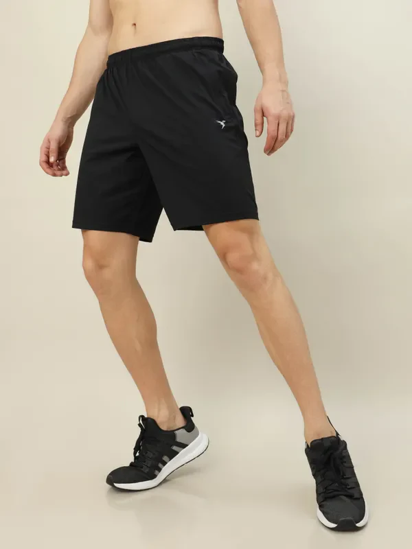 Men Solid Relax Fit Shorts with TECHNOLITE