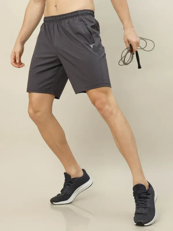 Men Solid Relax Fit Shorts with TECHNOLITE