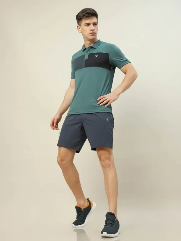Men Solid Relax Fit Shorts with TECHNOLITE - Image 3
