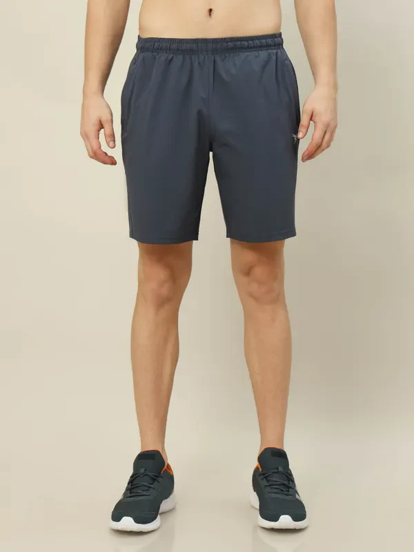 Men Solid Relax Fit Shorts with TECHNOLITE - Image 4