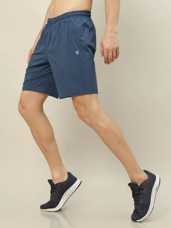 Men Solid Relax Fit Shorts with TECHNOLITE D