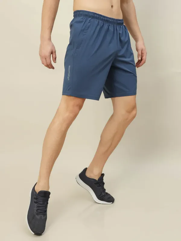 Men Solid Relax Fit Shorts with TECHNOLITE D - Image 4