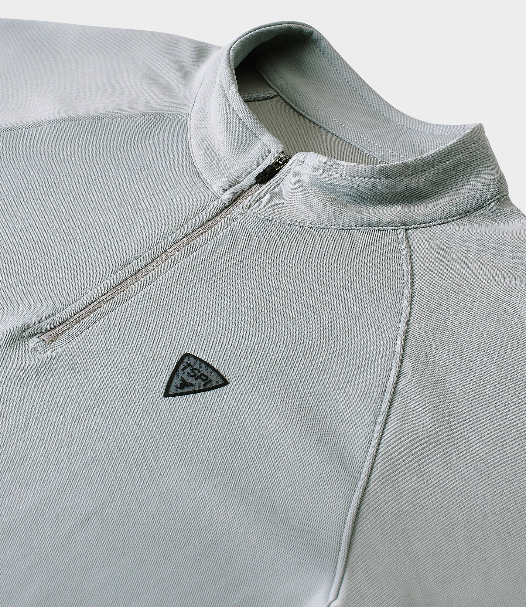 Men Solid Slim Fit Mock Neck Sports Sweatshirt with ELASTO PLUS - Image 7