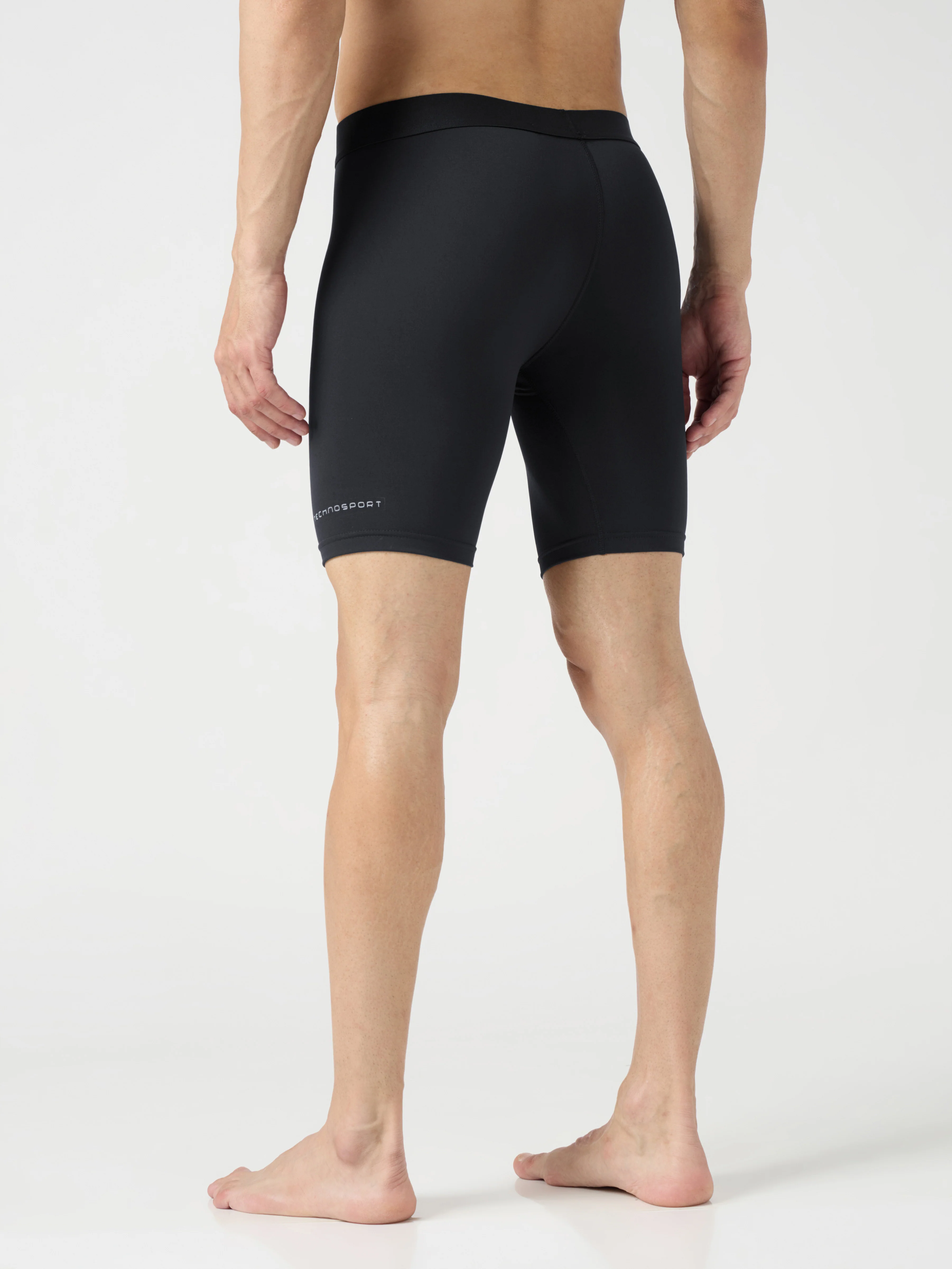 Men Solid Slim Fit Compression Tights with ELASTO LITE - Image 2
