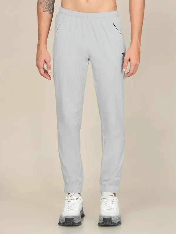 Men Solid Relax Fit Joggers with TECHNOLITE - Image 3