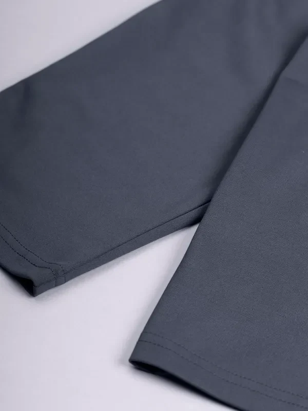 Men Solid Relax Fit Trackpants with ELASTO PLUS - Image 3