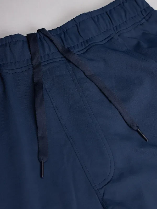 Men Solid Relax Fit Trackpants with ELASTO PLUS - Image 10