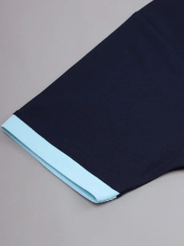 Men Colorblock Slim Fit Polo T-shirt with MATPIQ - Image 8