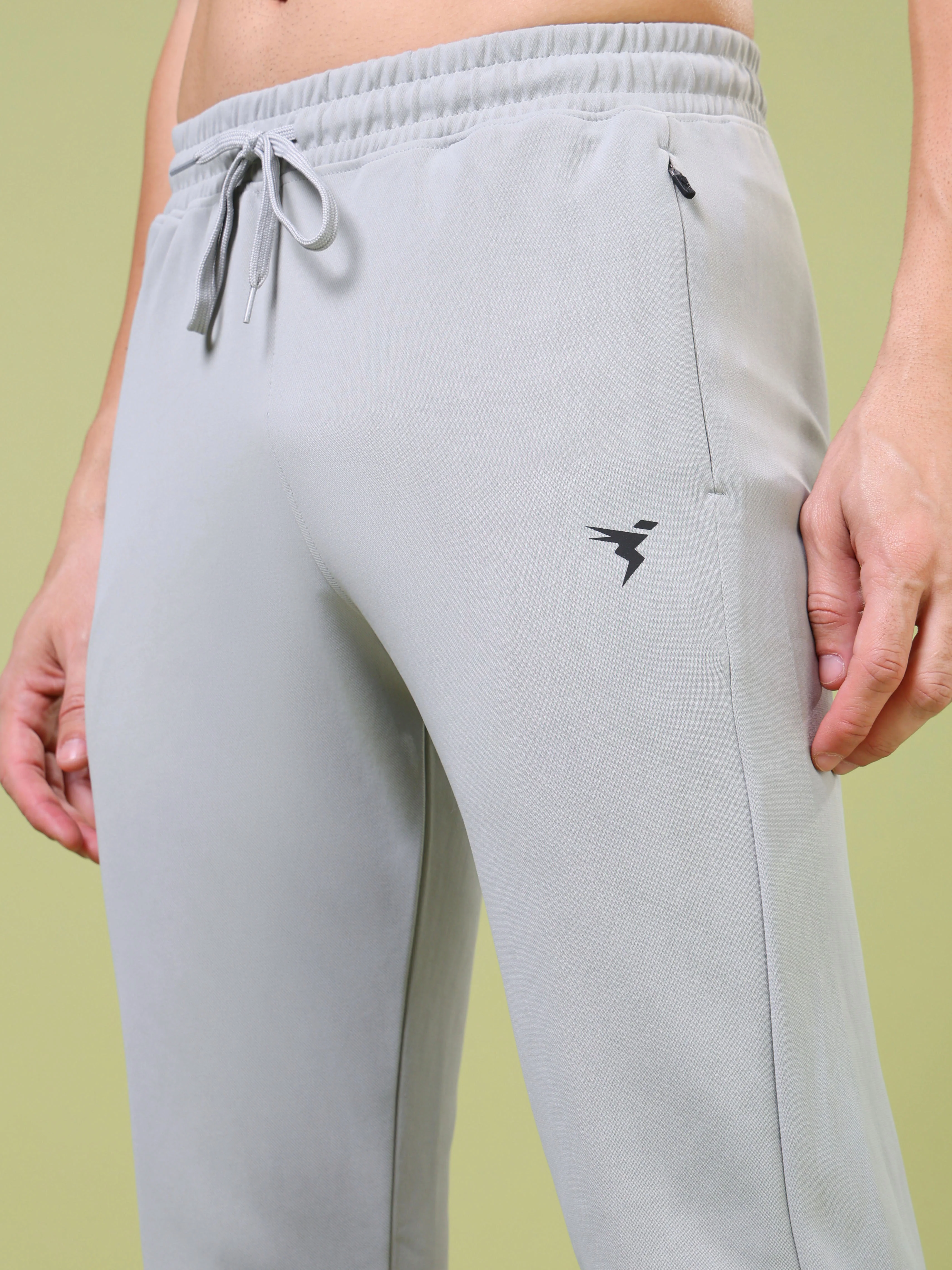 Men Solid Slim Fit Trackpants with ELASTO PLUS - Image 6