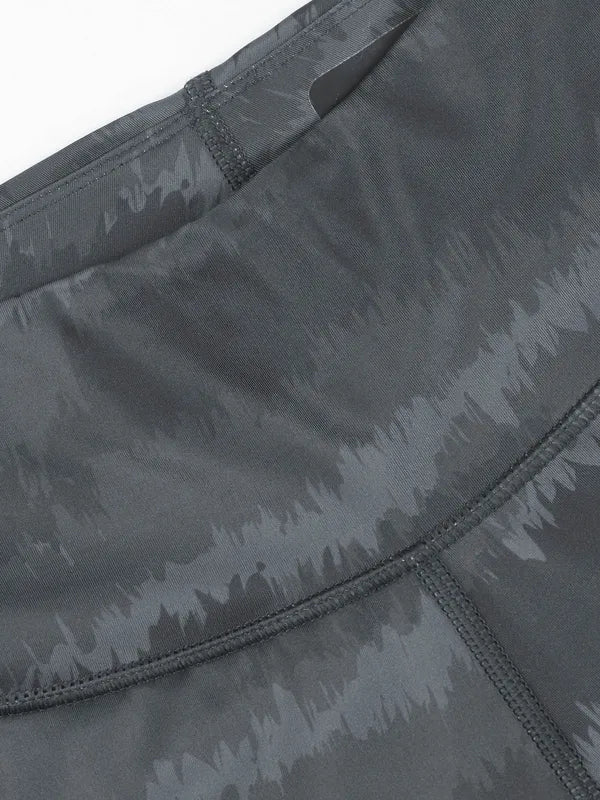 Women Printed Slim Fit Tights with ELASTO PLUS - Image 2