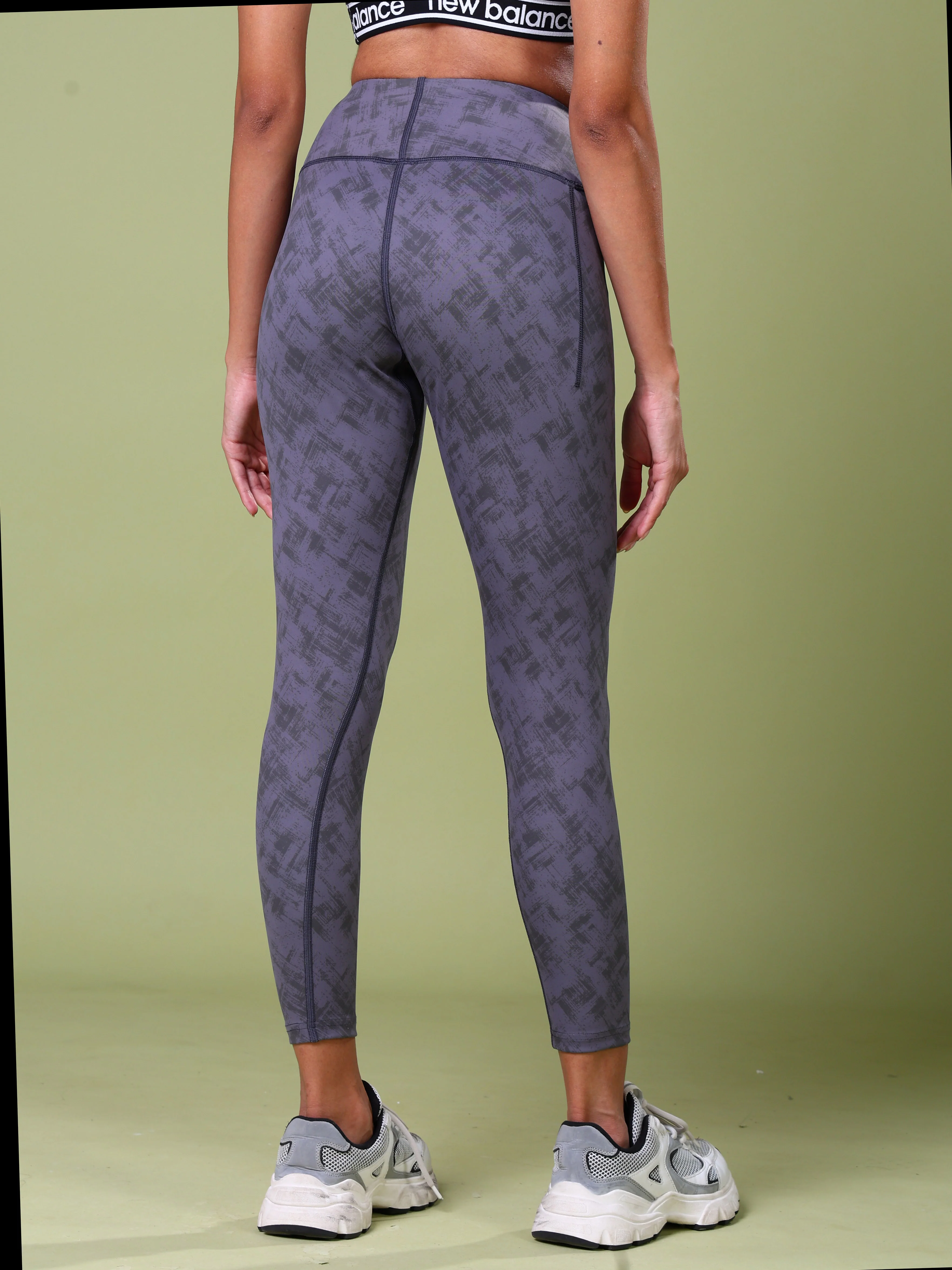 Women Printed Slim Fit Tights with ELASTO PLUS - Image 3