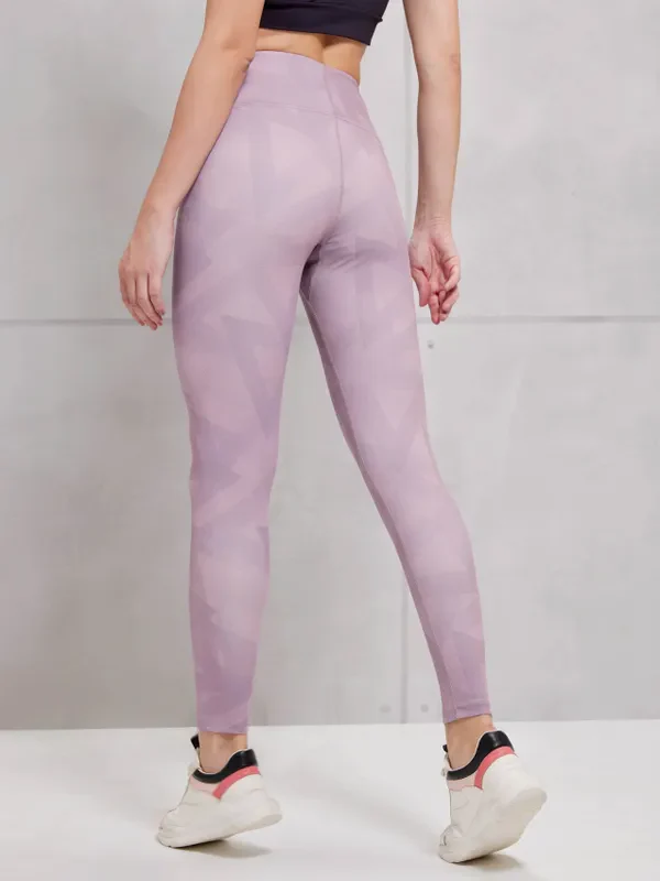 Women Printed Slim Fit Tights with ELASTO PLUS - Image 4