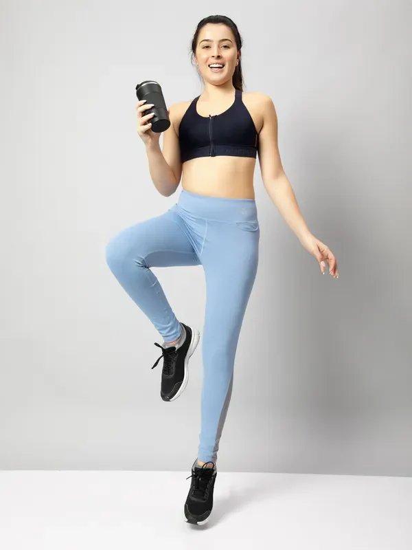 Women Solid Slim Fit Tights with ELASTO PLUS - Image 4