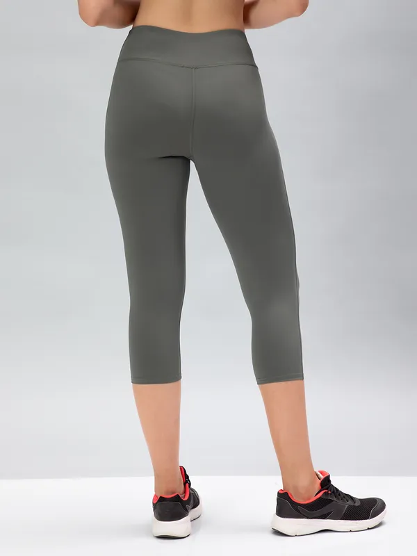 Women Solid Slim Fit Tights with ELASTO PLUS - Image 2