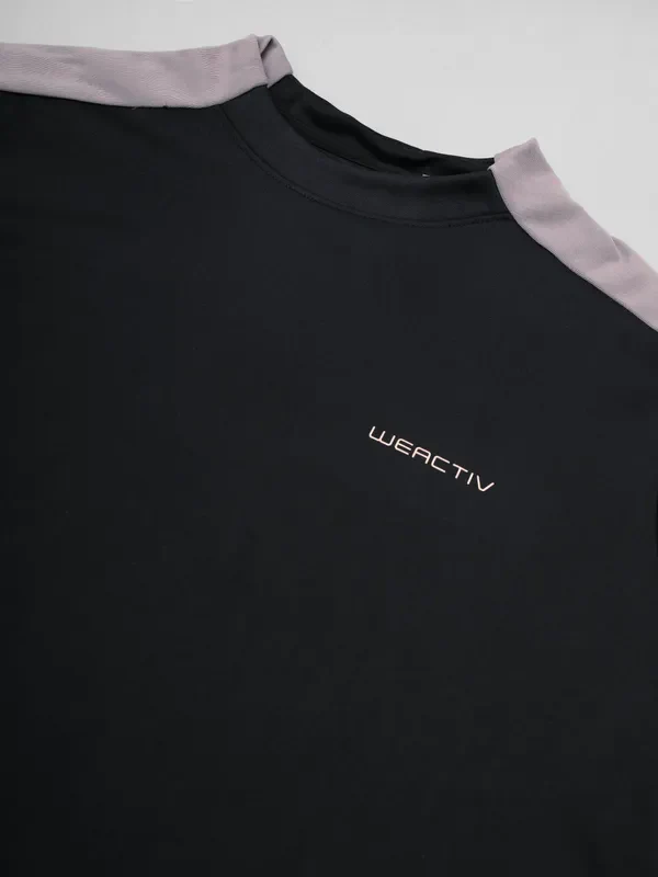 Women Colorblock Slim Fit Crew Neck Pullover with ELASTO PLUS - Image 7