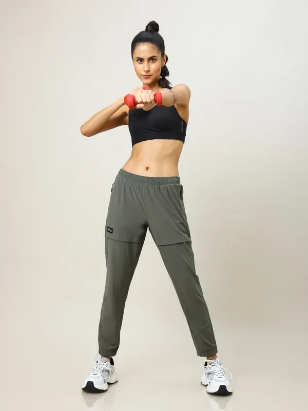 Women Solid Relax Fit Joggers with DURACOOL+ - Image 6