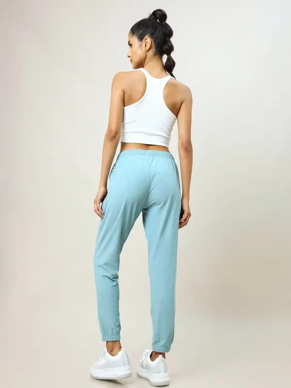 Women Solid Relax Fit Joggers with DURACOOL+ - Image 4