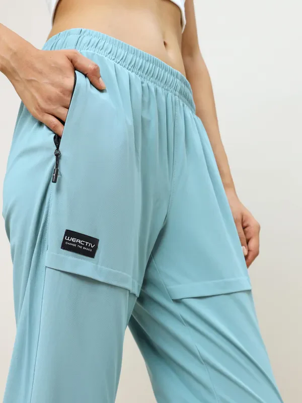 Women Solid Relax Fit Joggers with DURACOOL+ - Image 9