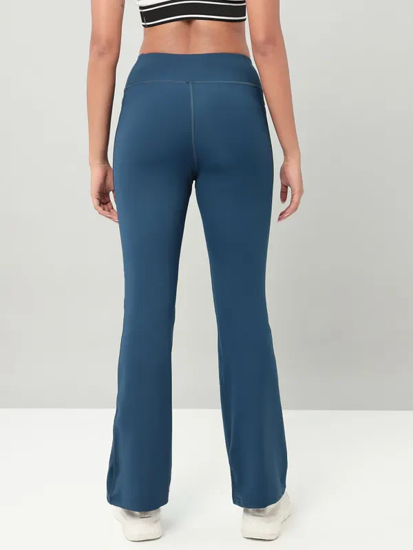 Women Solid Fit & Flare Pants with ELASTO PLUS - Image 2