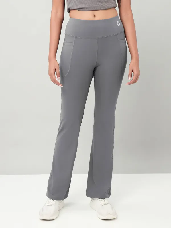 Women Solid Fit & Flare Pants with ELASTO PLUS - Image 6