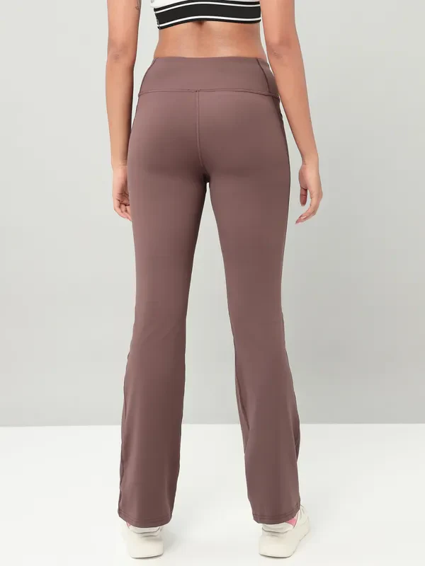 Women Solid Fit & Flare Pants with ELASTO PLUS - Image 4