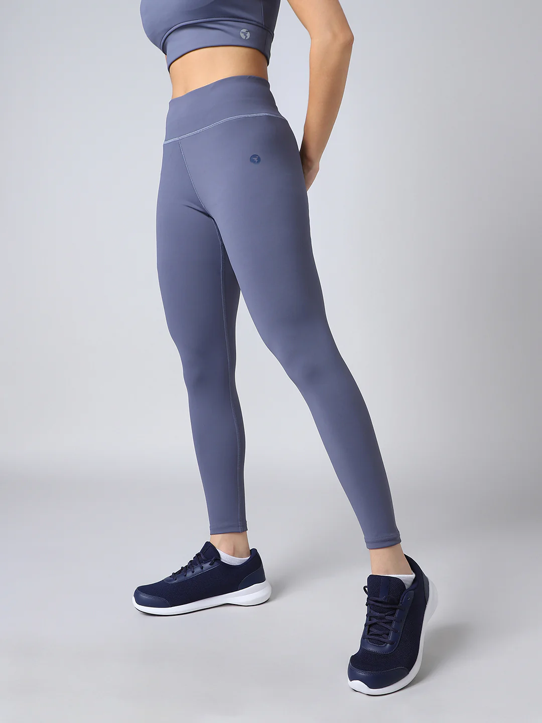 Women Solid Slim Fit Tights with ELASTO PLUS - Image 4