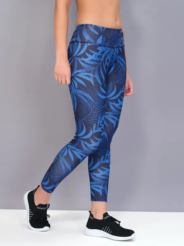Women Printed Slim Fit Tights with TECHNO COOL - Image 3