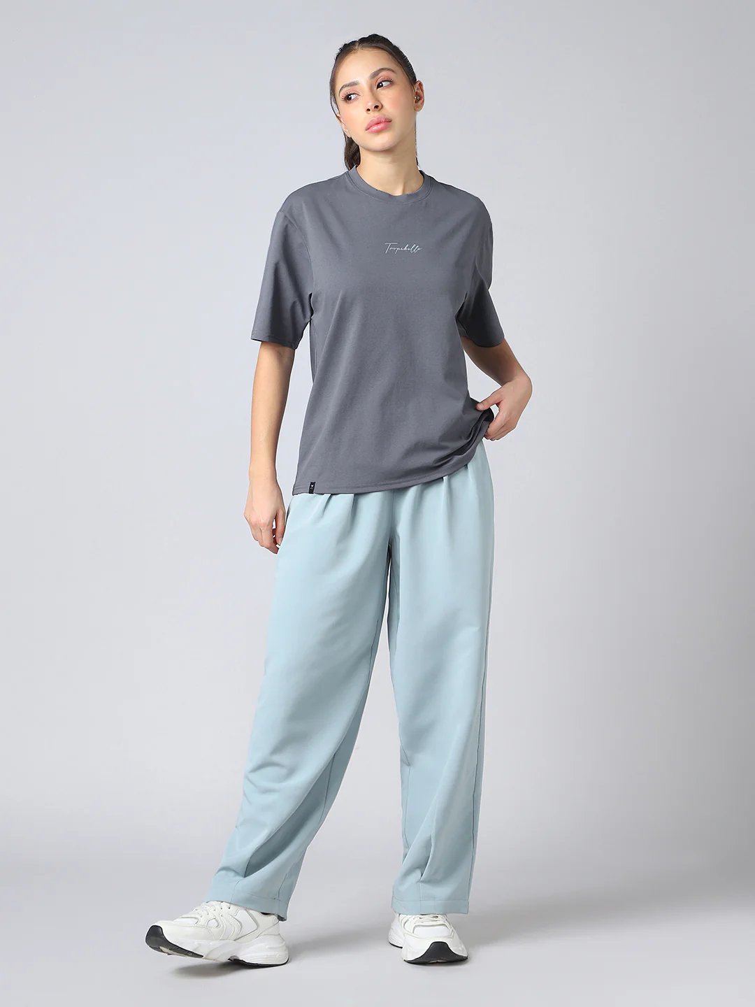 Women Back Printed Regular Fit Round Neck T-shirt with COTFLEX - Image 5
