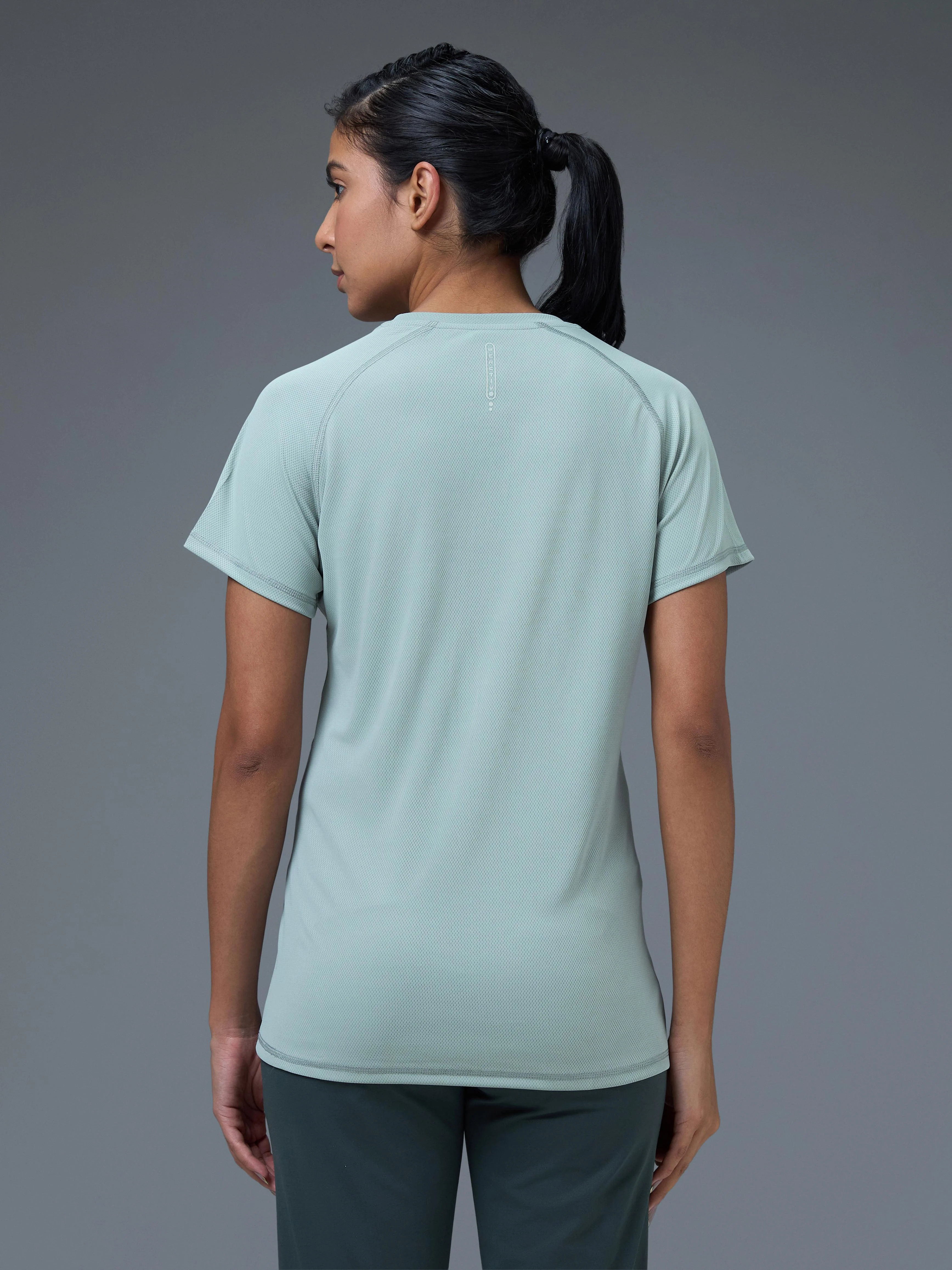 Women Pack of 2 Slim Fit Round Neck Sports Tee for Running, Gym & Yoga with TECHNO COOL - Image 4