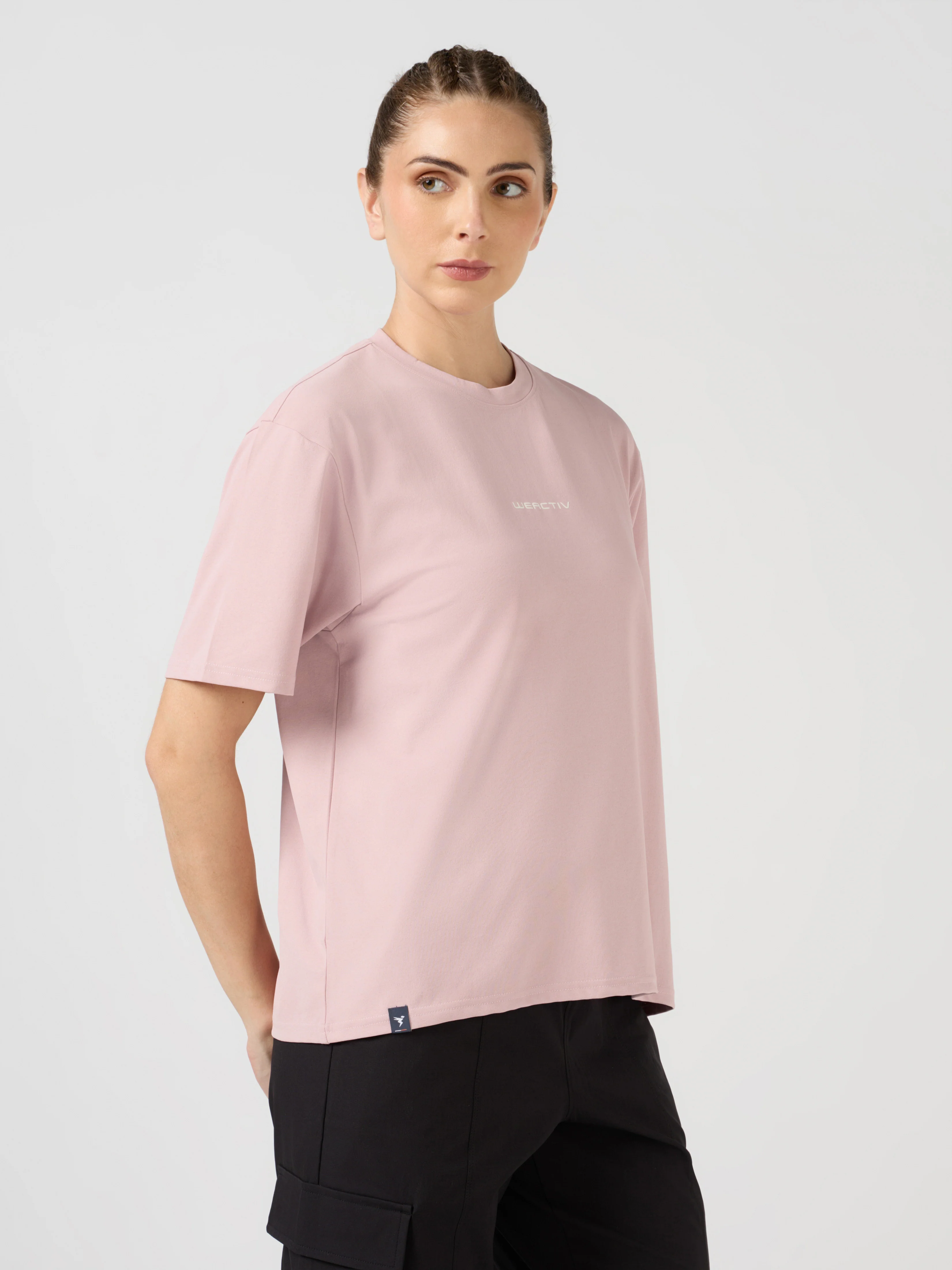Women Printed Boxy Fit Round Neck T-shirt with COTFLEX - Image 4