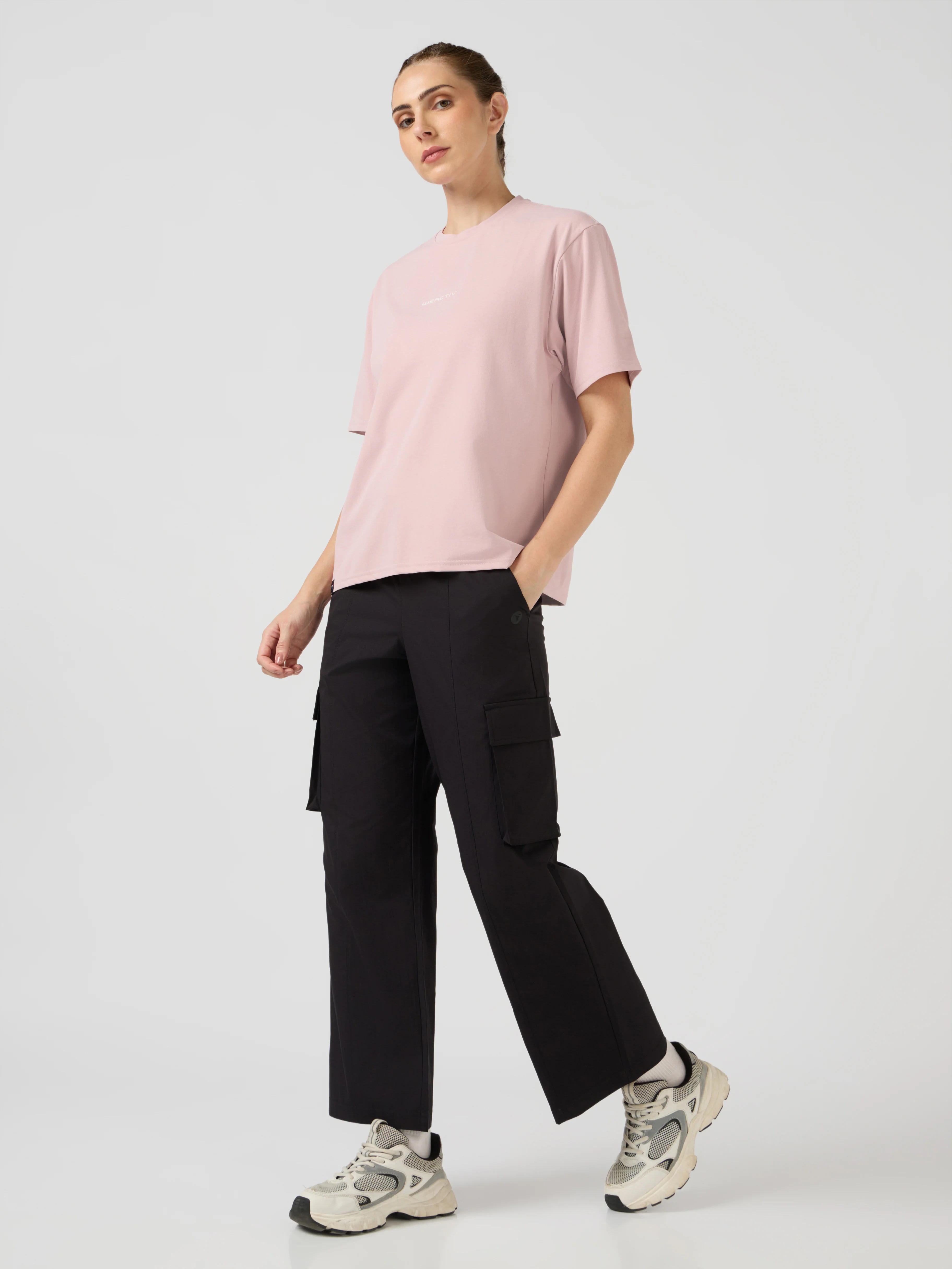 Women Printed Boxy Fit Round Neck T-shirt with COTFLEX - Image 5