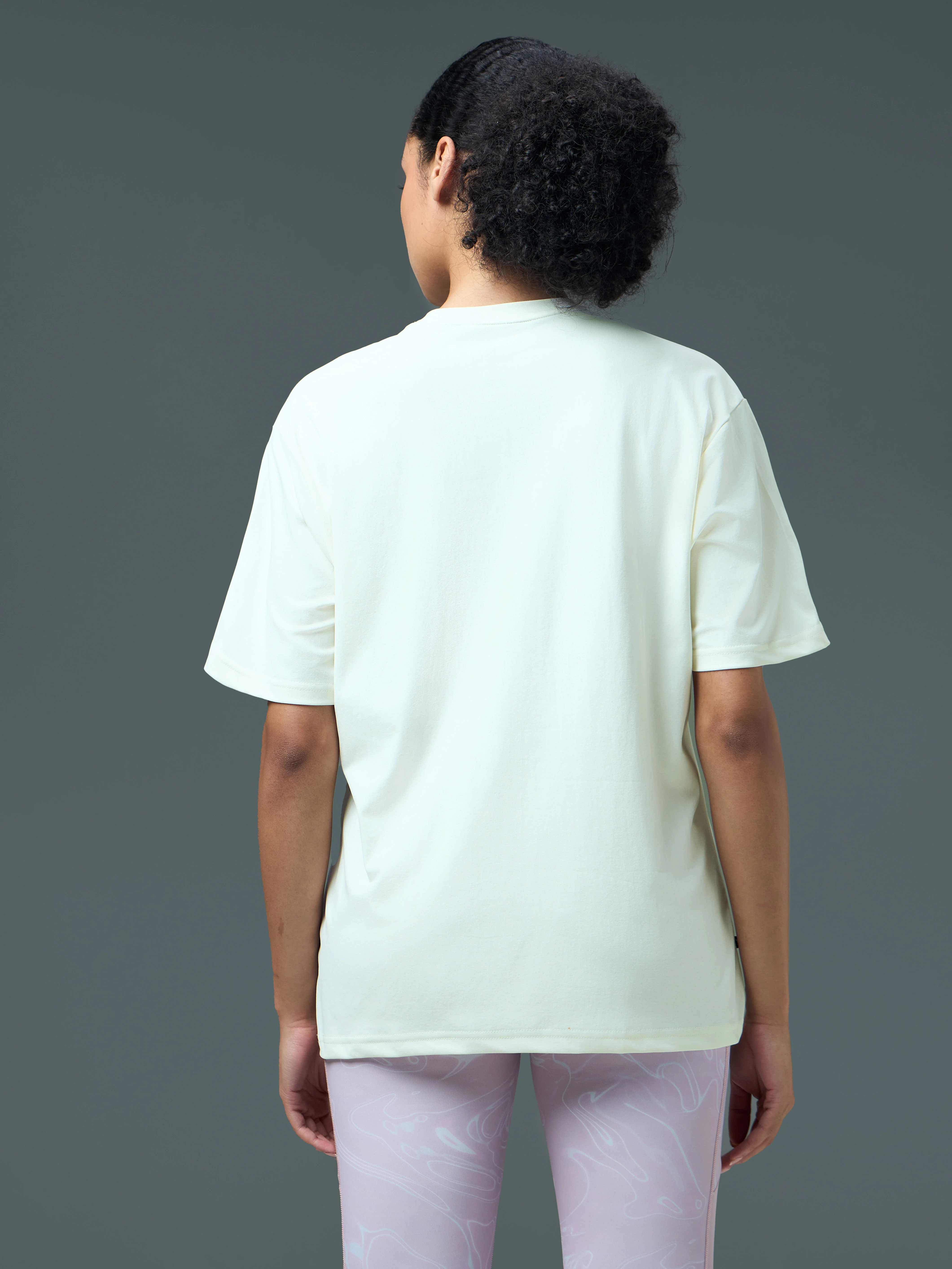Women Printed Regular Fit Round Neck T-shirt with COTFLEX - Image 3