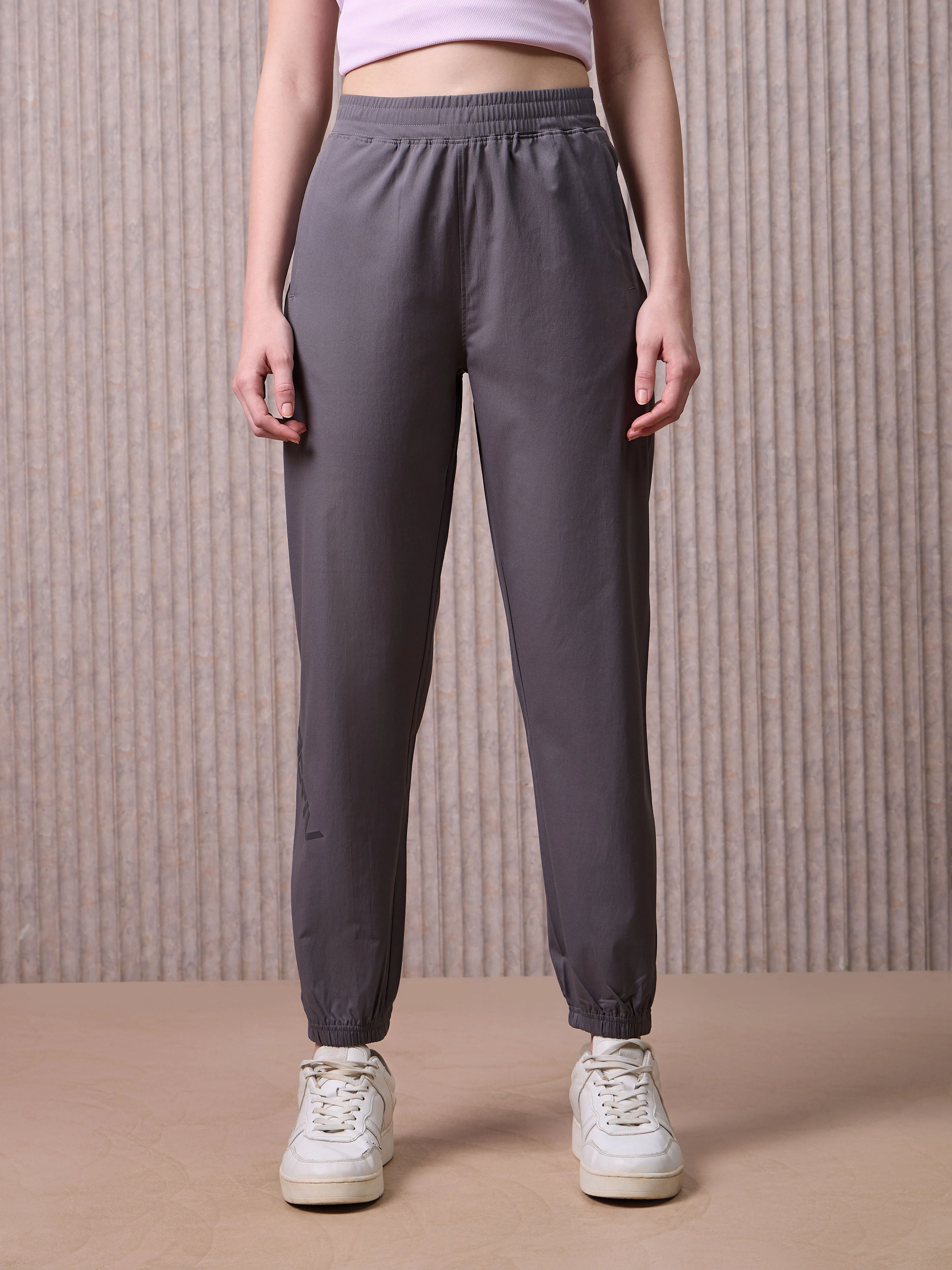 Women Printed Slim Fit Joggers with TS FLEXI - Image 2