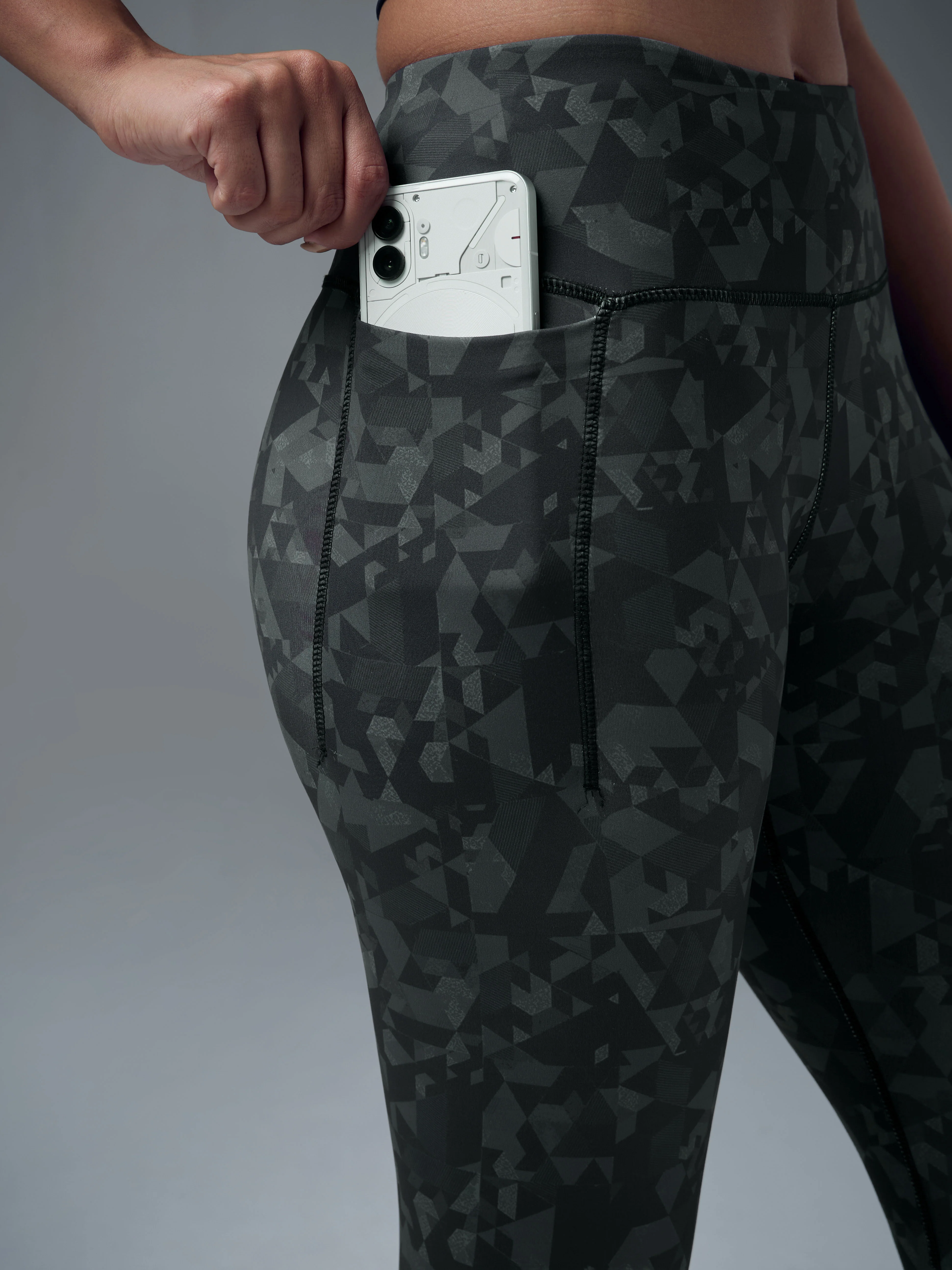 Women Printed Slim Fit Tights with ELASTO PLUS - Image 6