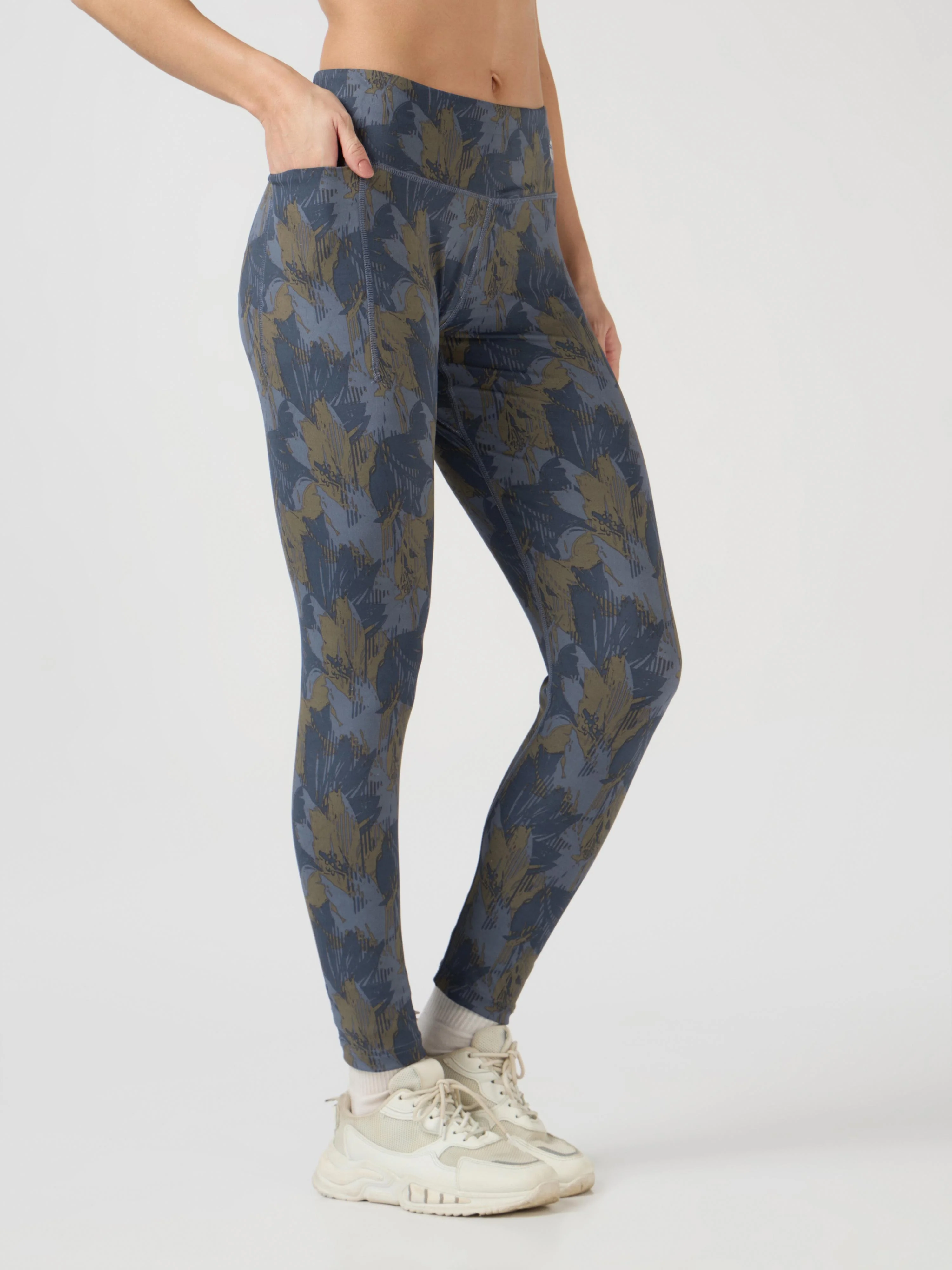 Women Printed Slim Fit Tights with ELASTO PLUS - Image 4