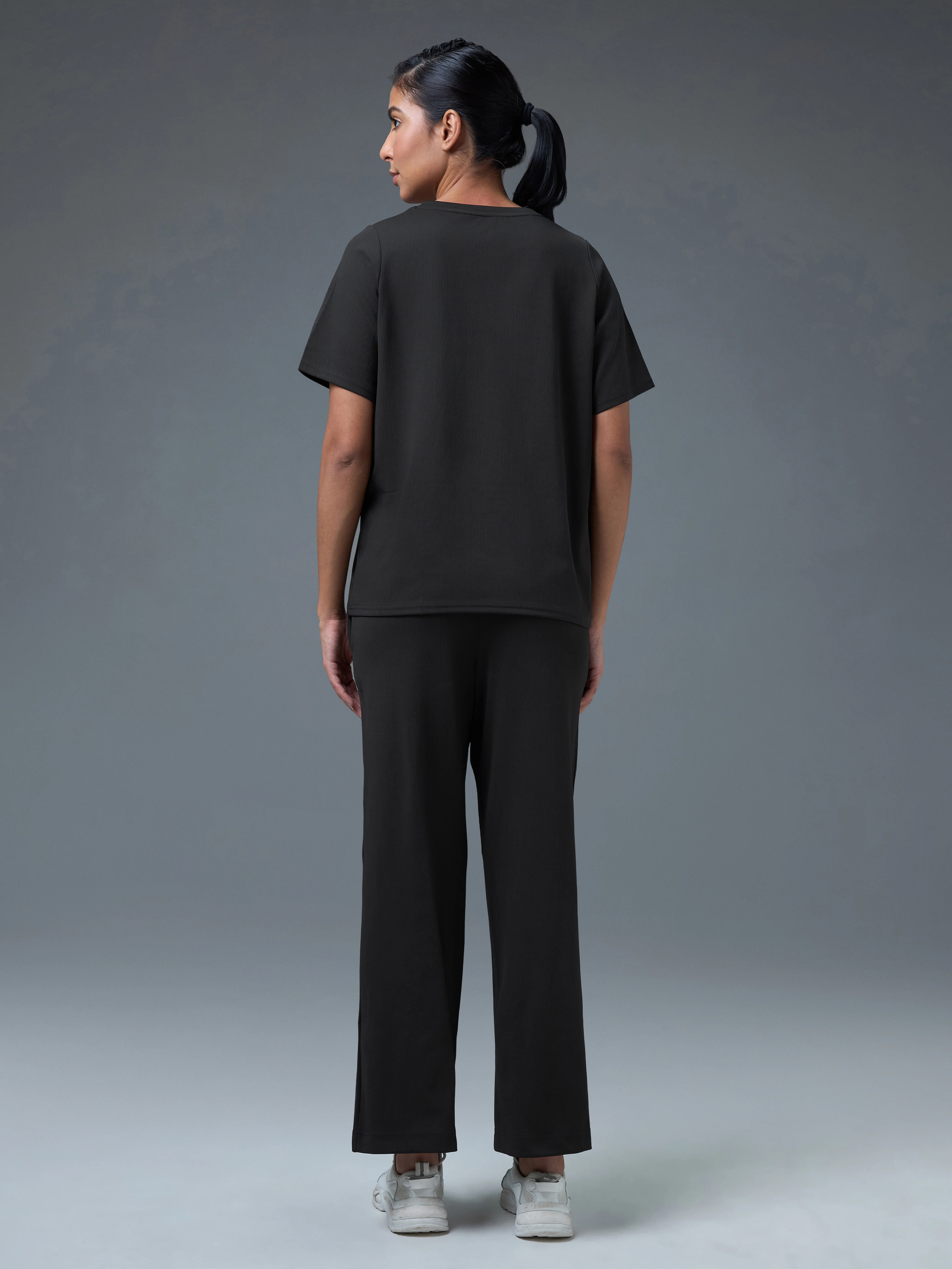 Women Relaxed Fit Sports Co-ord Set with ELASTO PLUS - Image 2