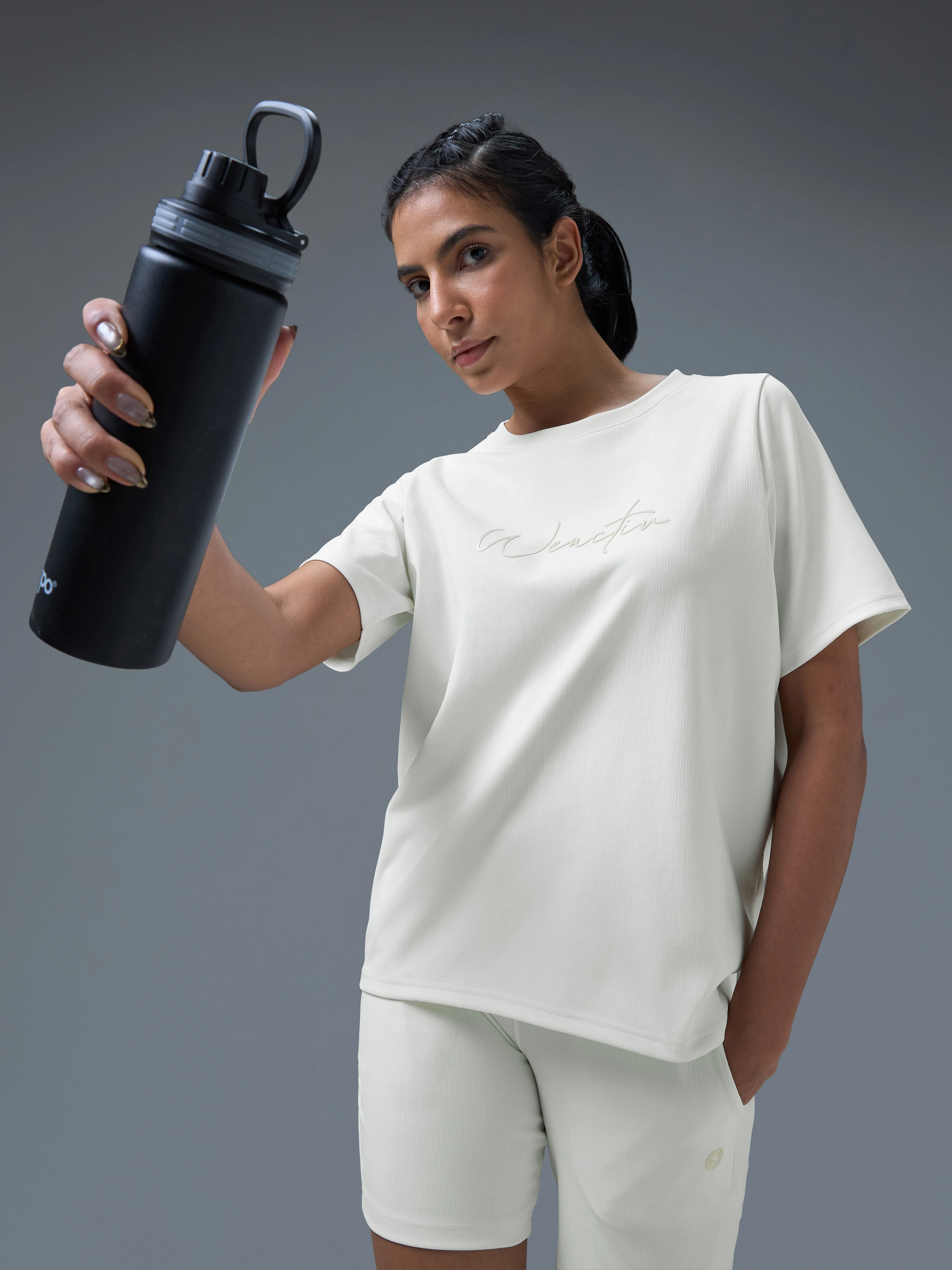 Women Relaxed Fit Sports Co-ord Set with ELASTO PLUS - Image 7