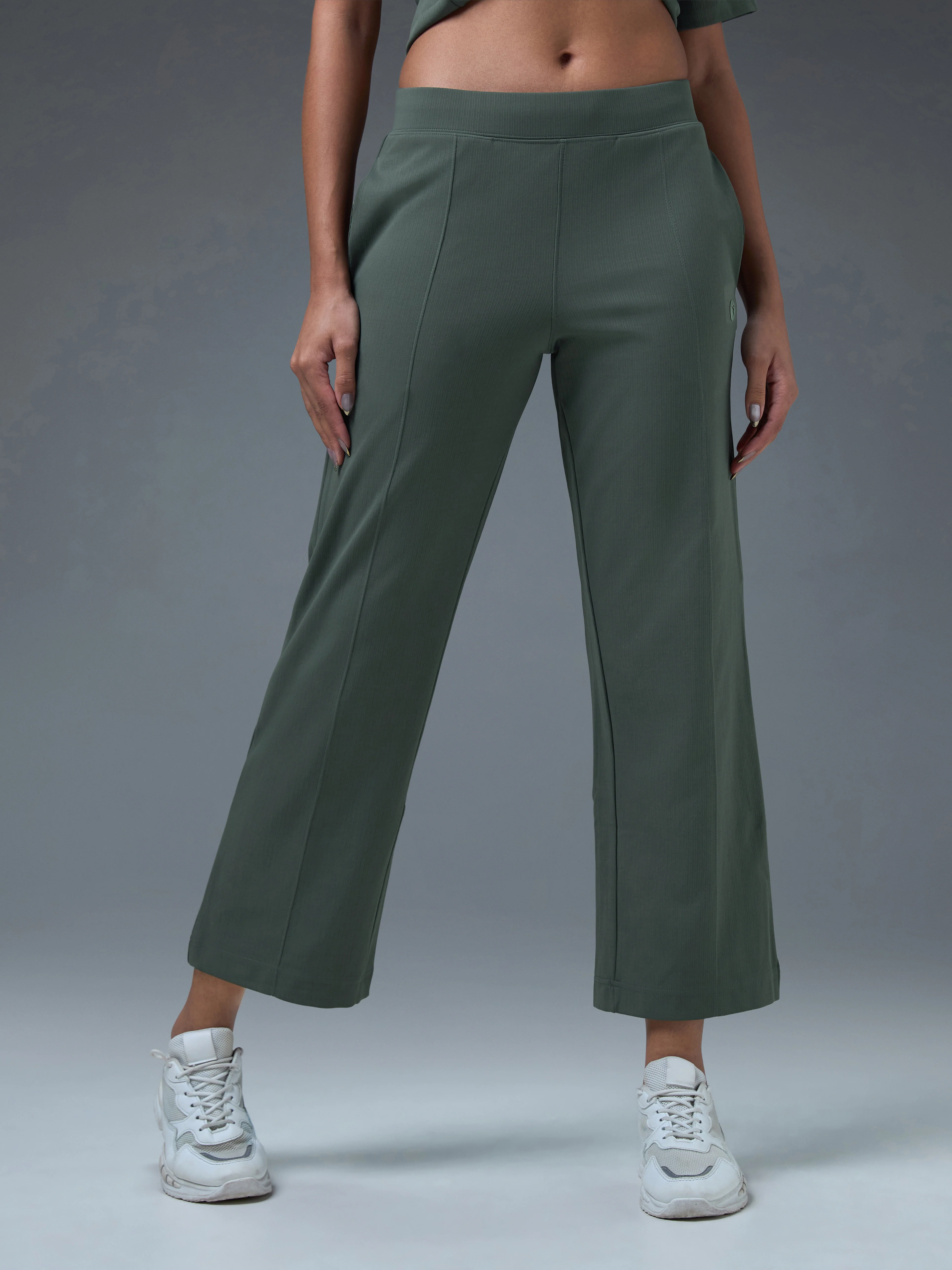 Women Relaxed Fit Sports Trackpants with ELASTO PLUS - Image 2