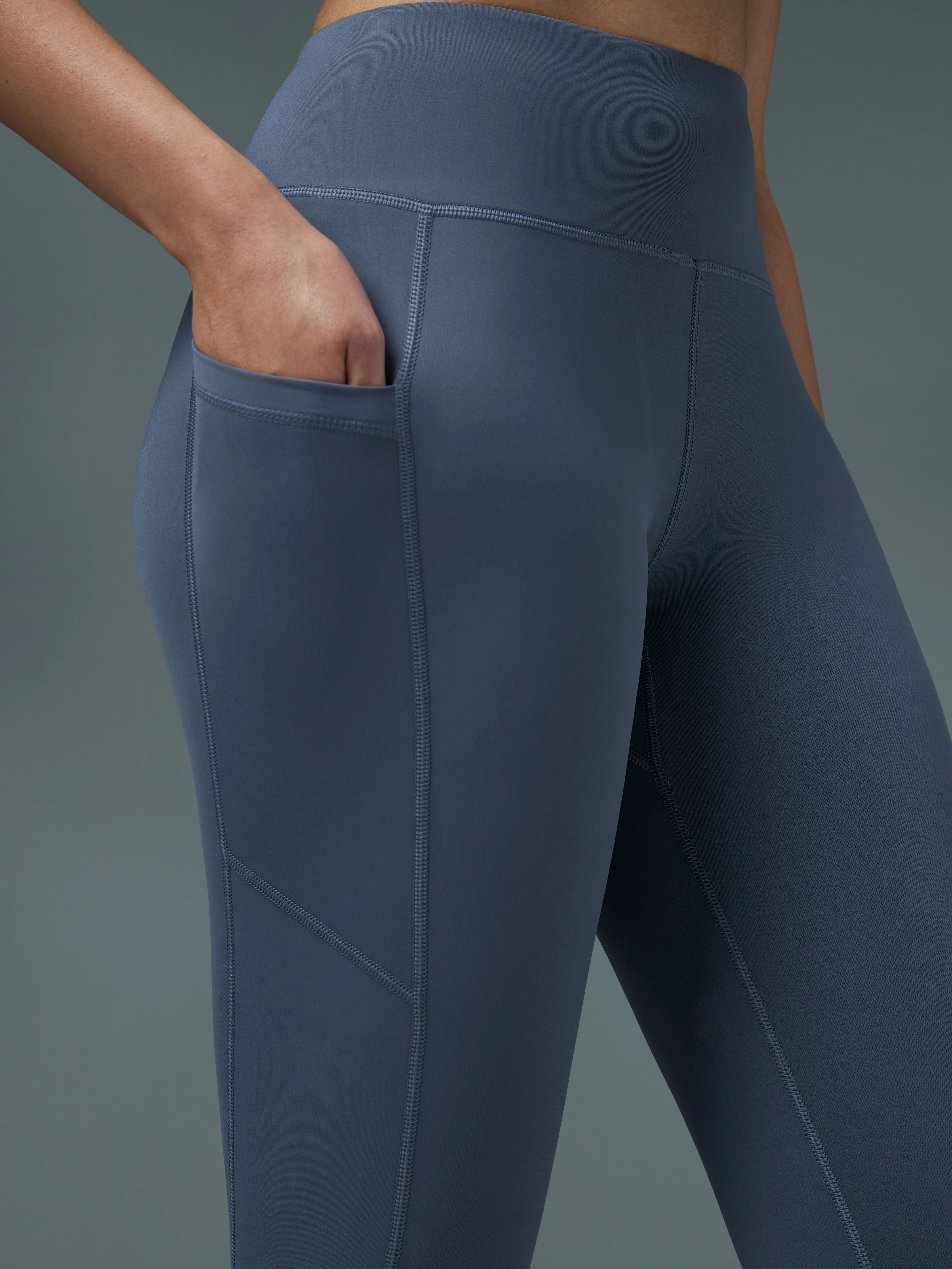 Women Solid Slim Fit Tights with ELASTO LITE - Image 7