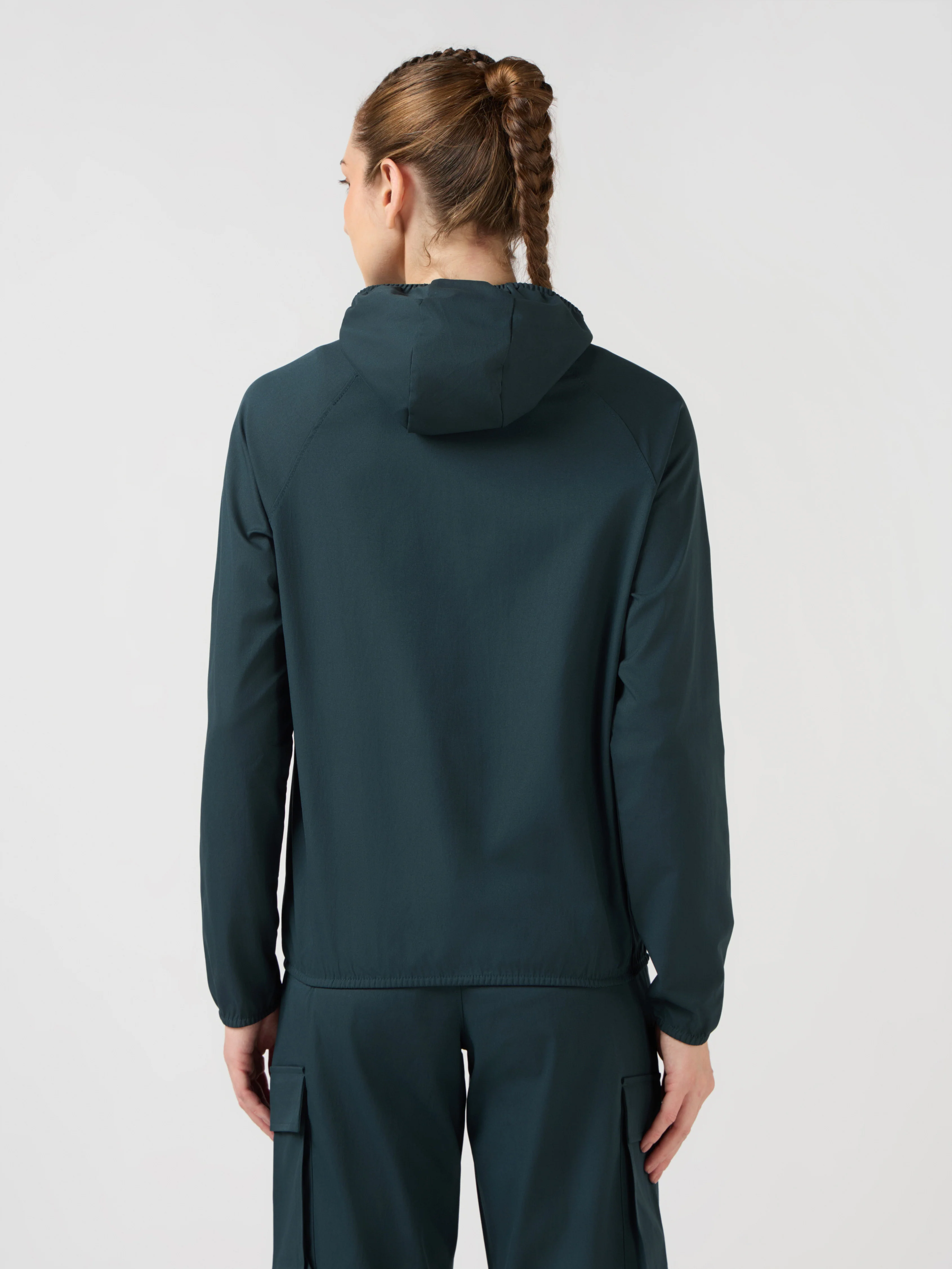 Women Slim Fit Hooded Jacket with TECHNOWARM+ - Image 3