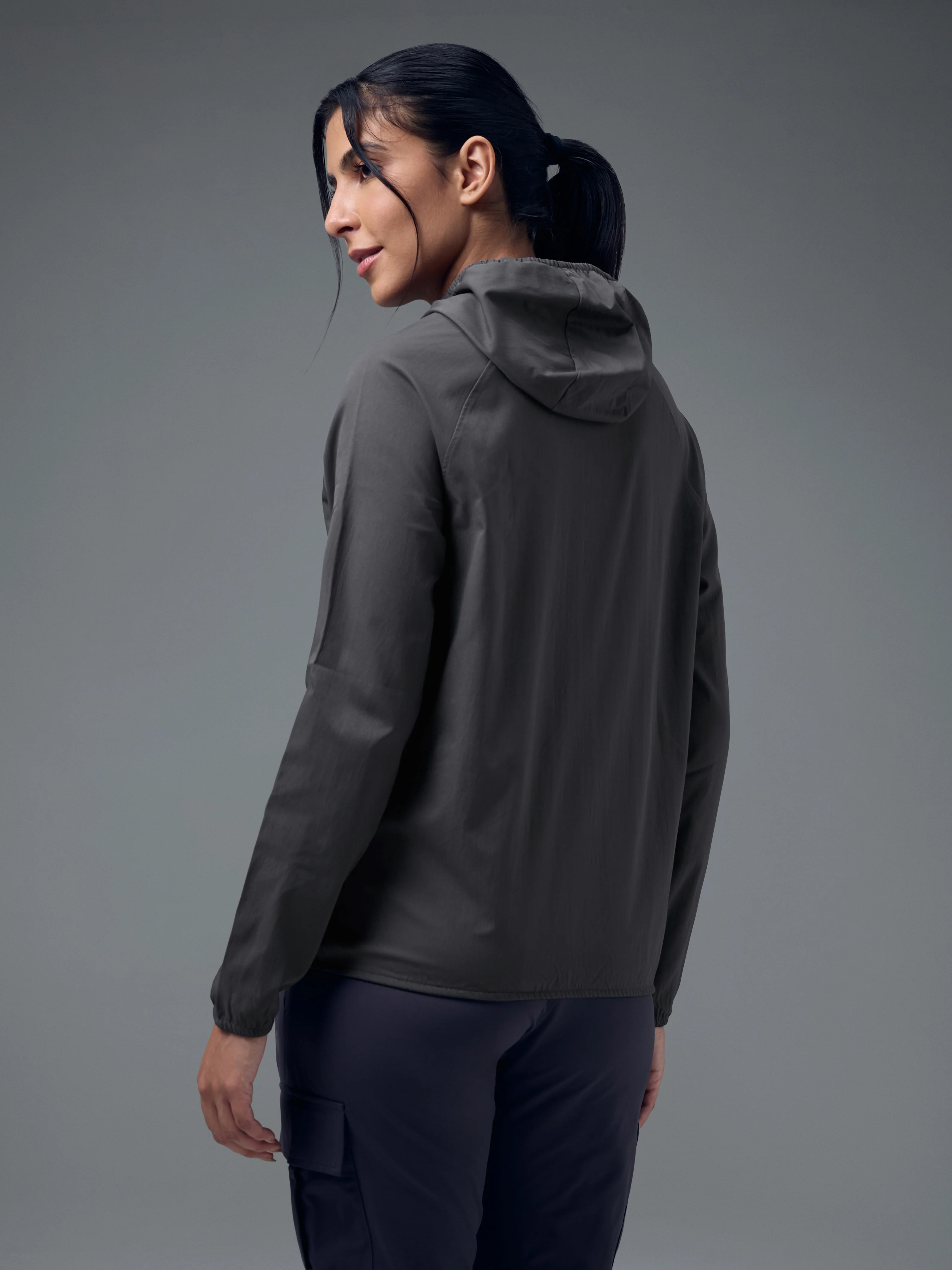 Women Slim Fit Hooded Jacket with TECHNOWARM+ - Image 3
