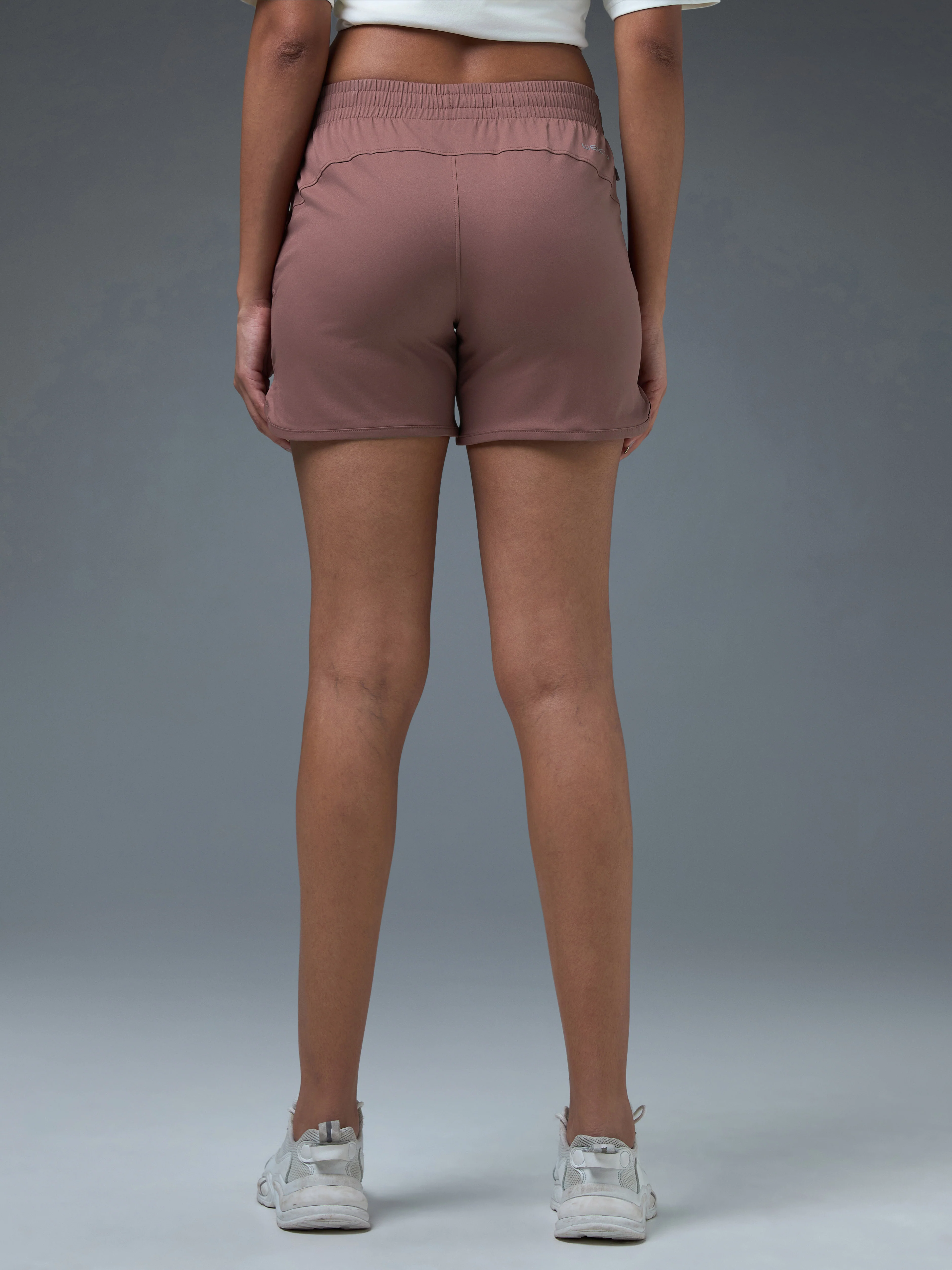 Women Solid Regular Fit Shorts with TS FLEXI - Image 3